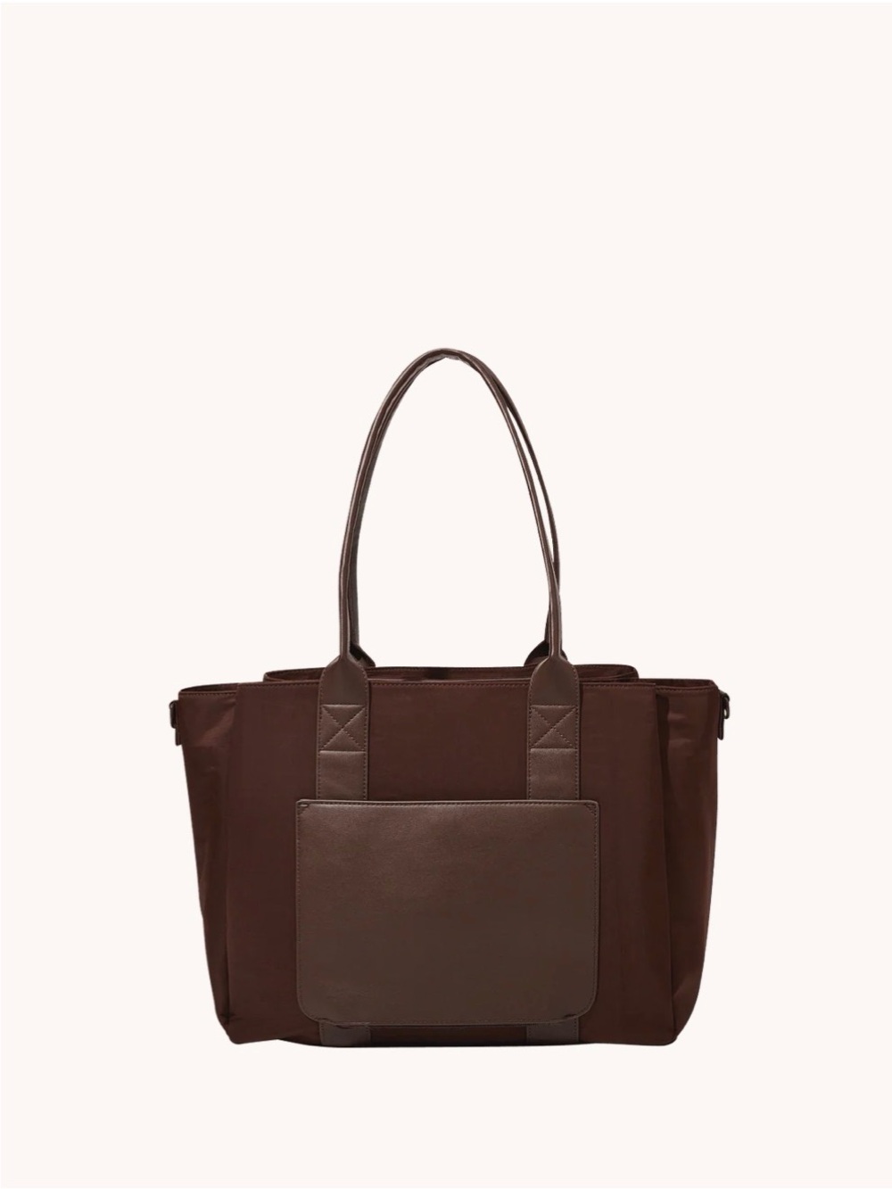 Poppy & Peonies Daily Tote Espresso - Picture 9 of 9